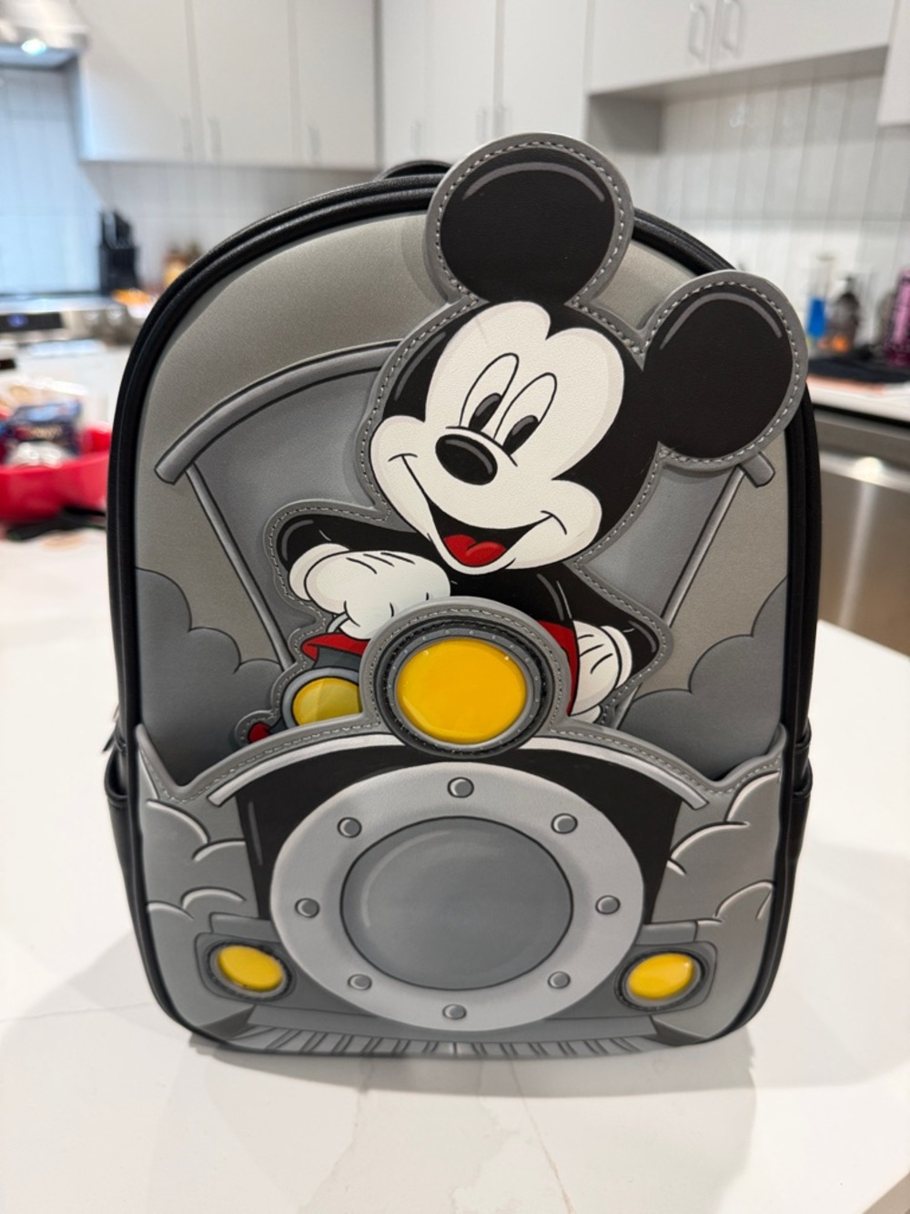 Loungefly Light-up Mickey Train Mini Backpack